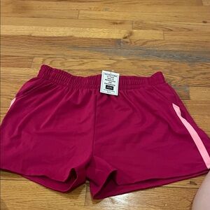 Women's Athletic Shorts in Vibrant Pink